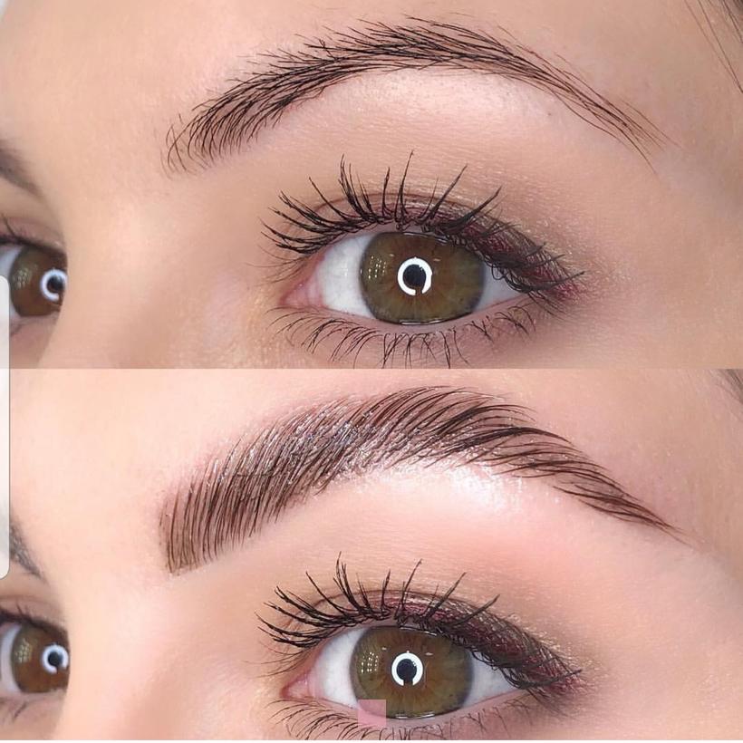 Lifting naturel des sourcils