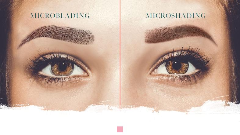 Microblading et microshading différence