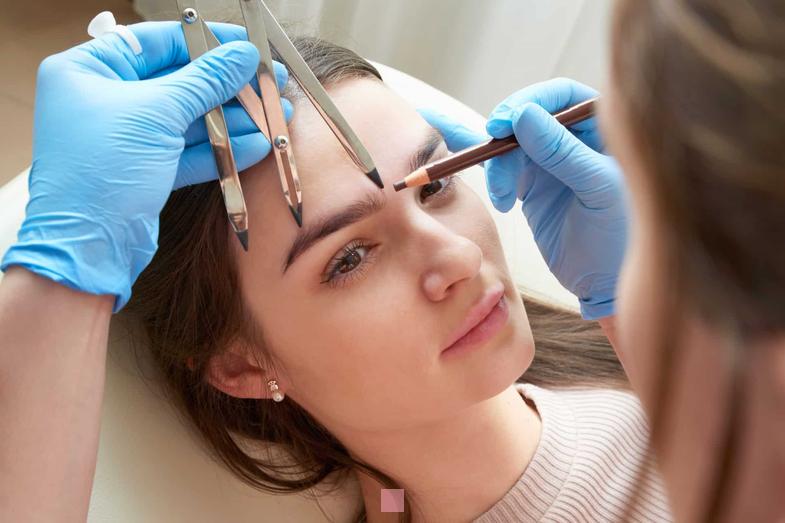 Résultat du microblading